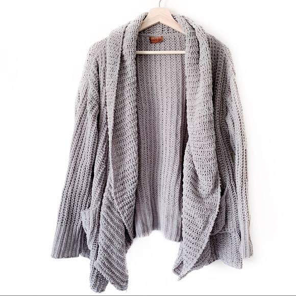 pol chenille cardigan